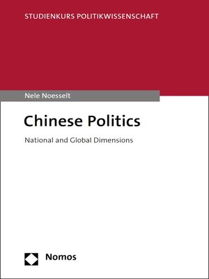 cover image of Chinese Politics